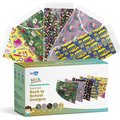 Wecare Individually Wrapped Kids Face Masks, Assorted Back-To-School Tones, 50PK WC-WMN100125-BX